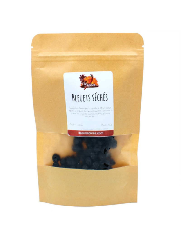 Sachet de bleuets séchés (fruit)