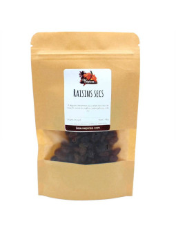 Sachet de raisins secs
