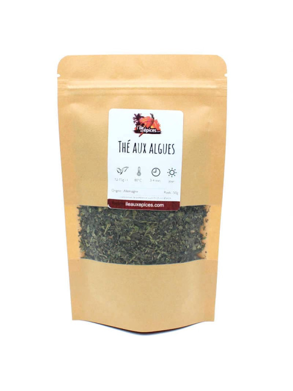 Sachet de thé aux algues