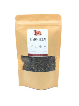 Sachet de thé au chocolat
