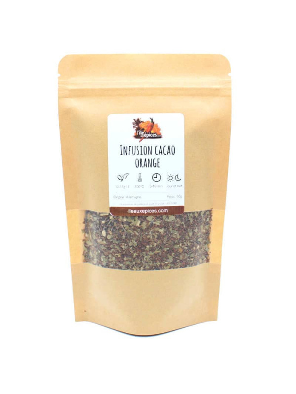 Sachet d'infusion cacao orange