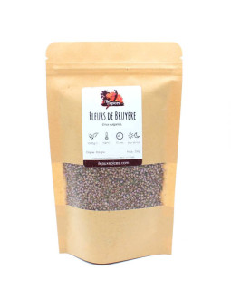Sachet de Fleurs de Bruyère séchées pour infusions