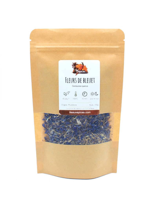 Sachet de Fleurs de bleuet séchées