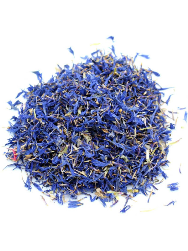 Fleurs de bleuet séchées