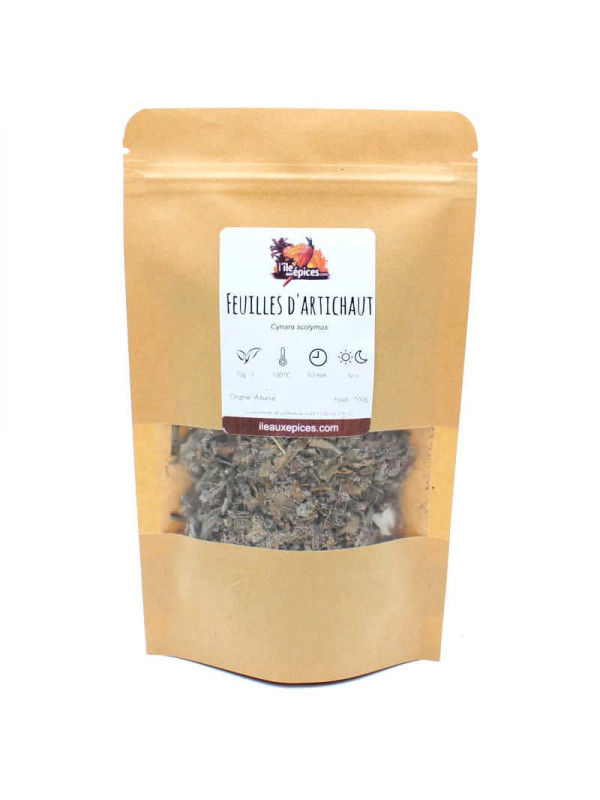 Sachet de Feuilles d'artichaut séchées