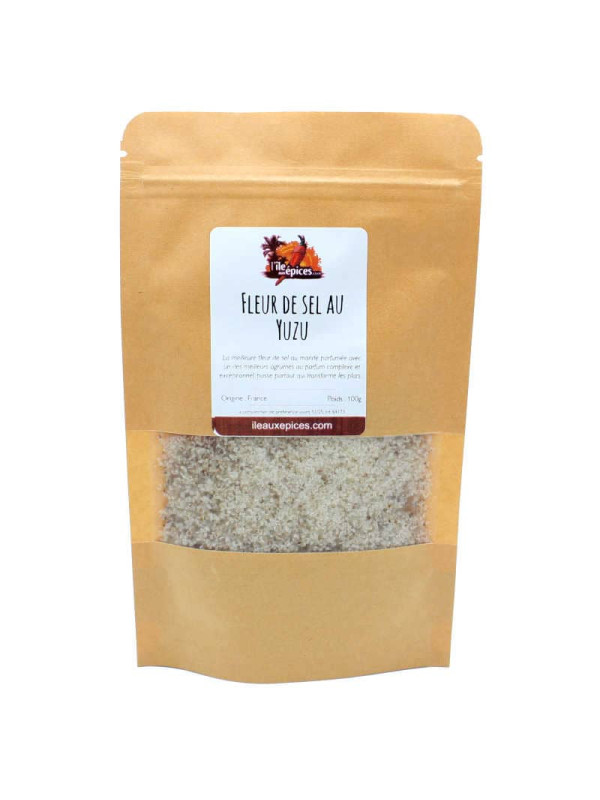 Sachet de fleur de sel au yuzu