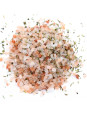 Sel rose de l'himalaya aromatisé aux herbes sauvage de crete