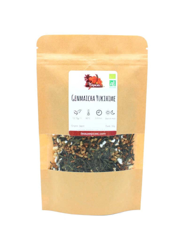 Sachet de Genmaicha Yukihime BIO