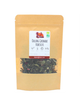 Sachet de Thé oolong grenade hibiscus