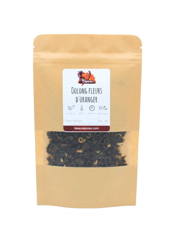 Sachet Thé Oolong fleurs d'oranger