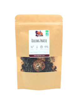 Sachet de Thé Oolong fraise BIO