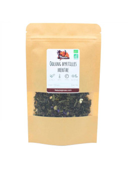 Sachet de Thé Oolong myrtilles menthe BIO