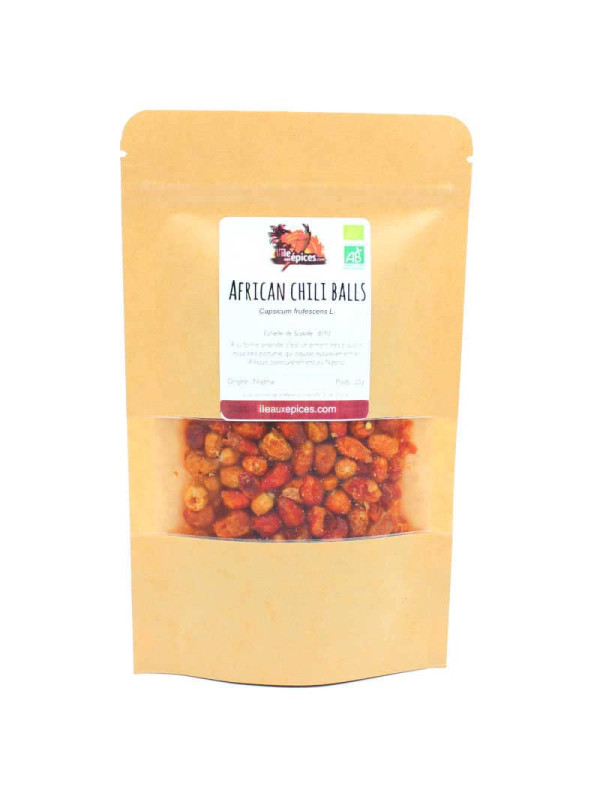 Sachet de Billes de piment african chili balls
