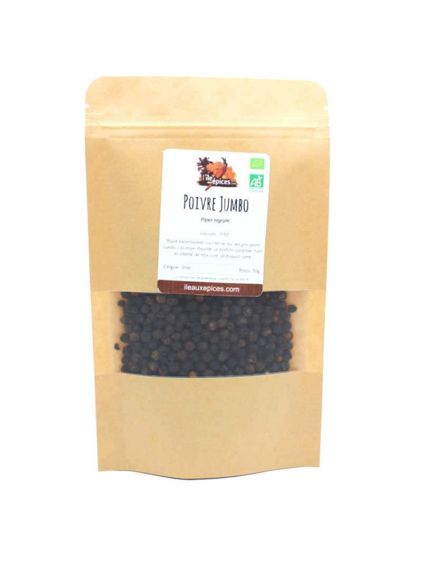 Sachet de Poivre bio Jumbo