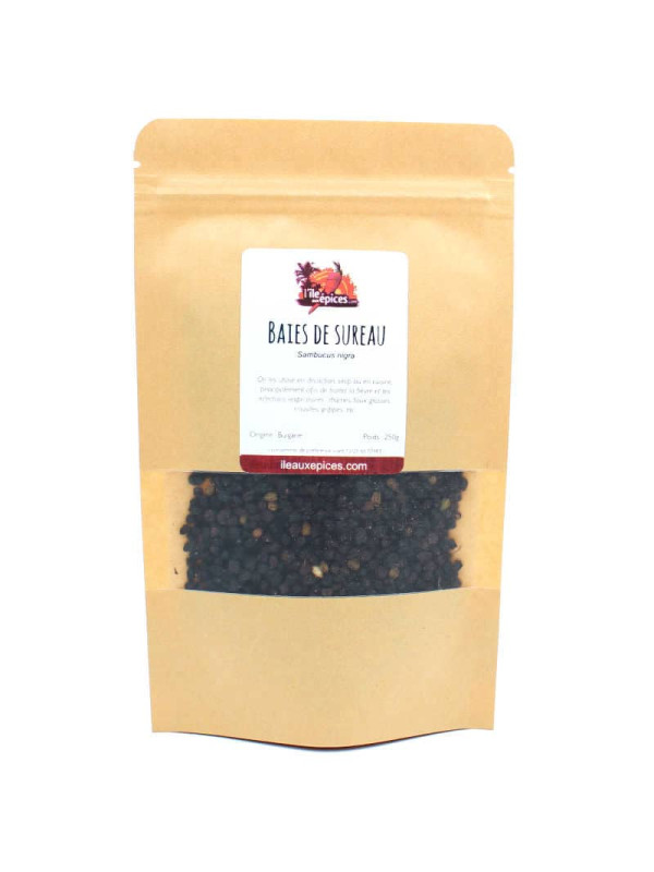 Sachet de Baies de sureau séchées
