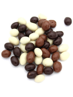 Cacahuètes enrobées au chocolat