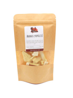 sachet d'ananas lyophilisé