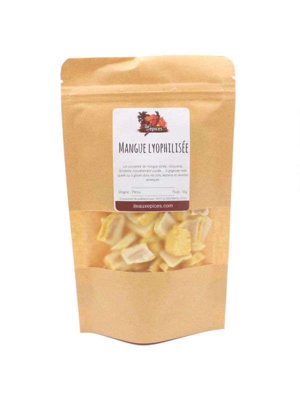 sachet de Mangue lyophilisée