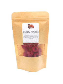 sachet de Framboises lyophilisées