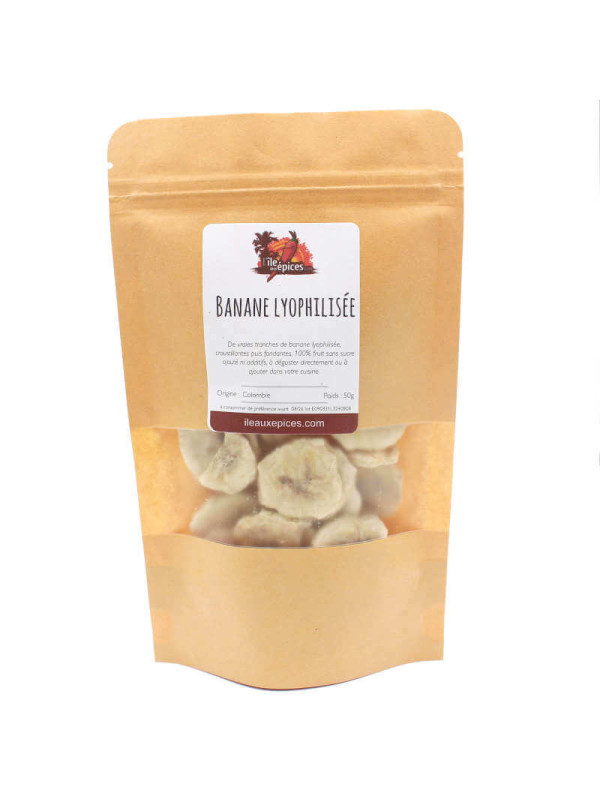 sachet Bananes lyophilisées
