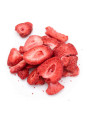 Fraise lyophilisée tranches