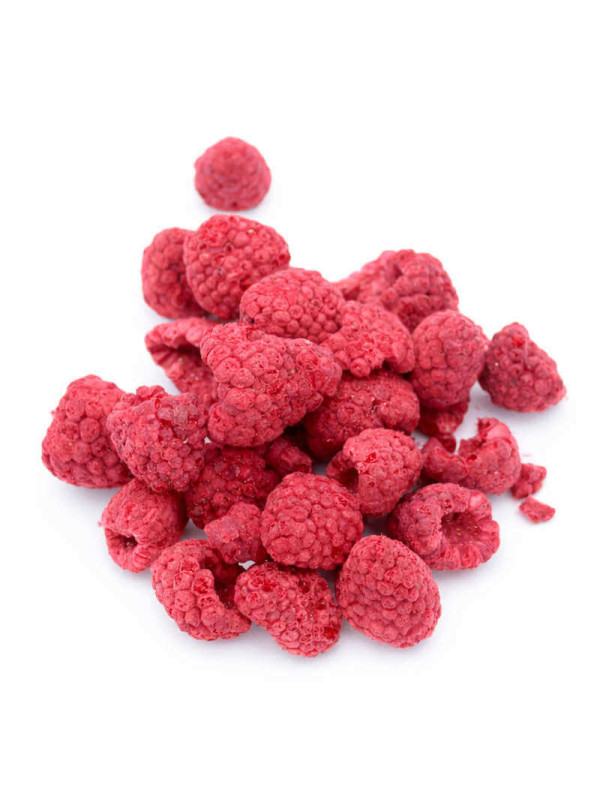 Framboises lyophilisées entières