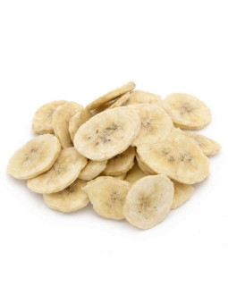 Bananes lyophilisées tranches
