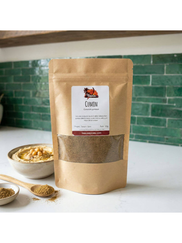 sachet cumin moulu houmous