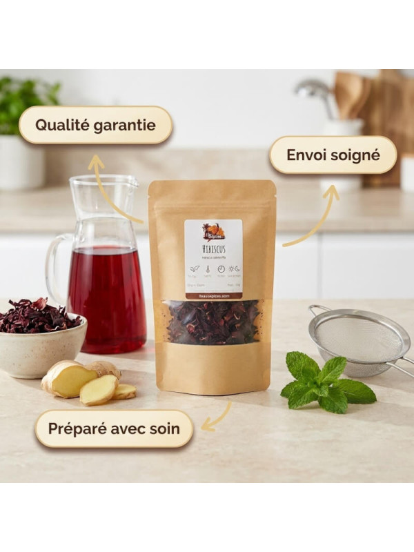Avantages hibiscus pour bissap