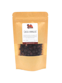 sachet Cassis lyophilisé entier