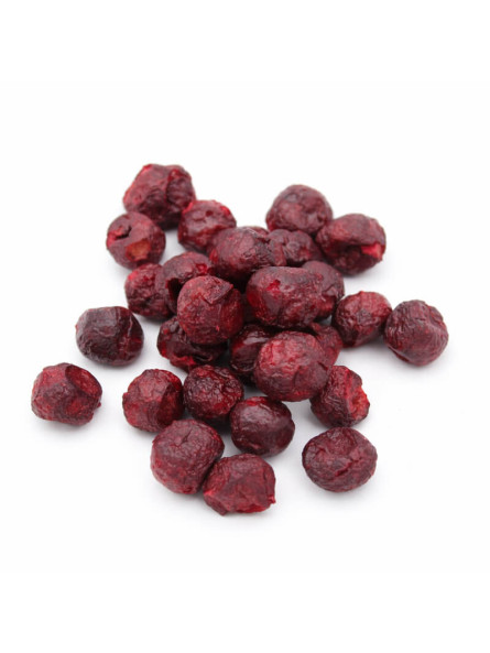 Cerises griottes lyophilisées entières