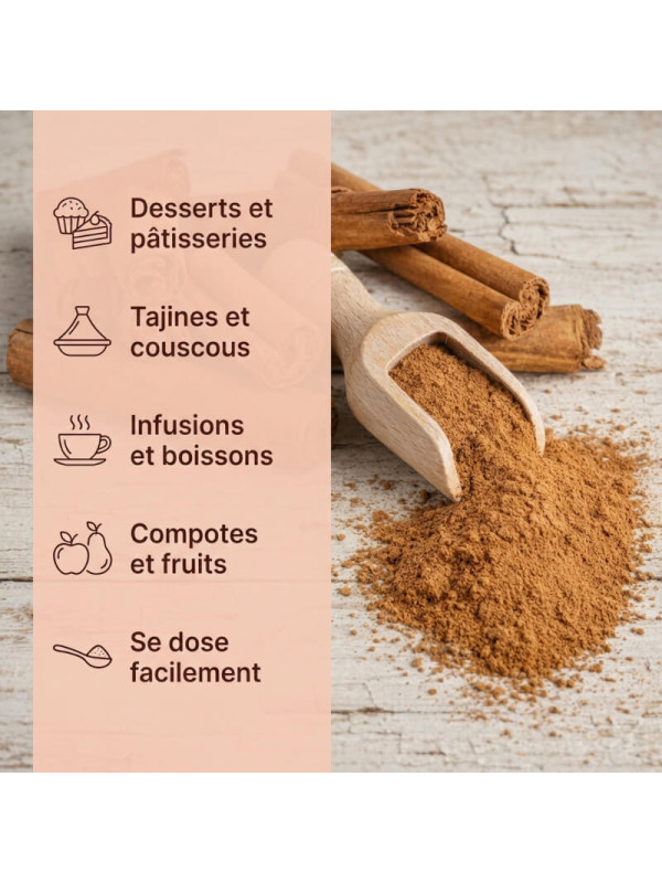Usages cannelle