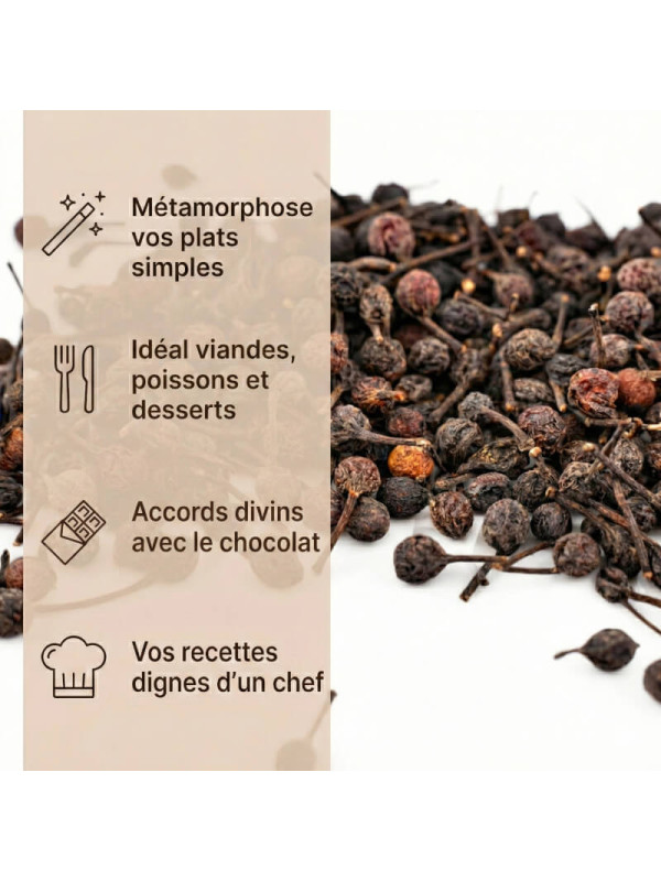 usages poivre sauvage