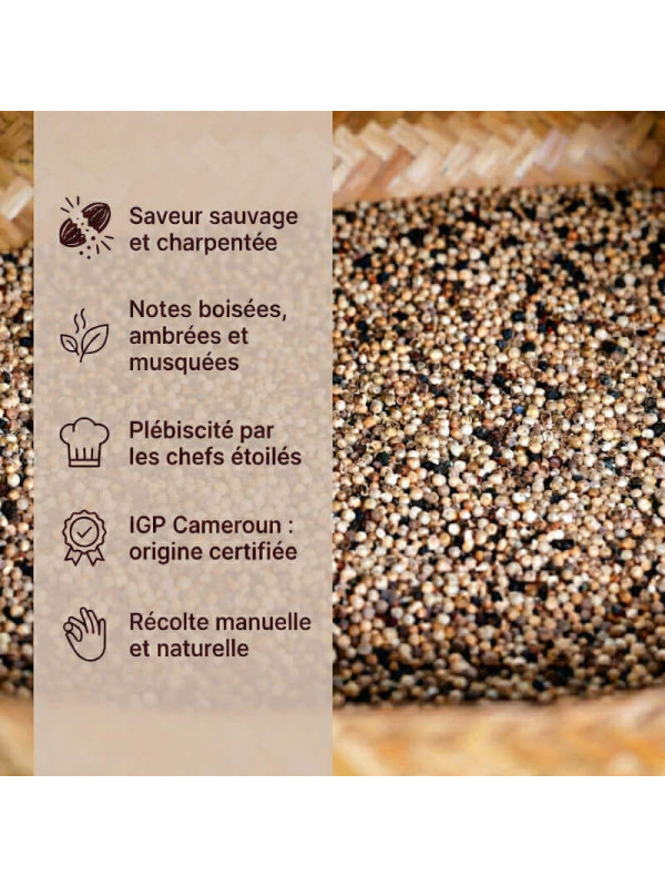 Excellence du poivre de Penja