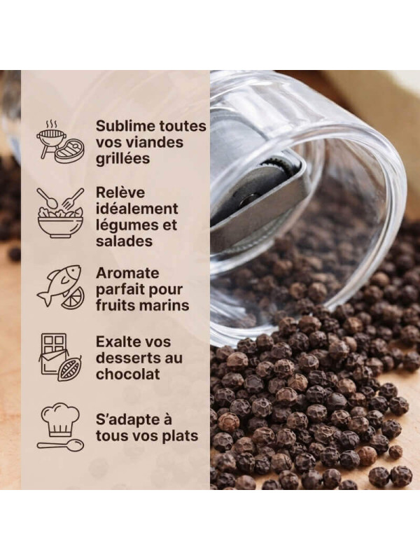 usages poivre de malabar