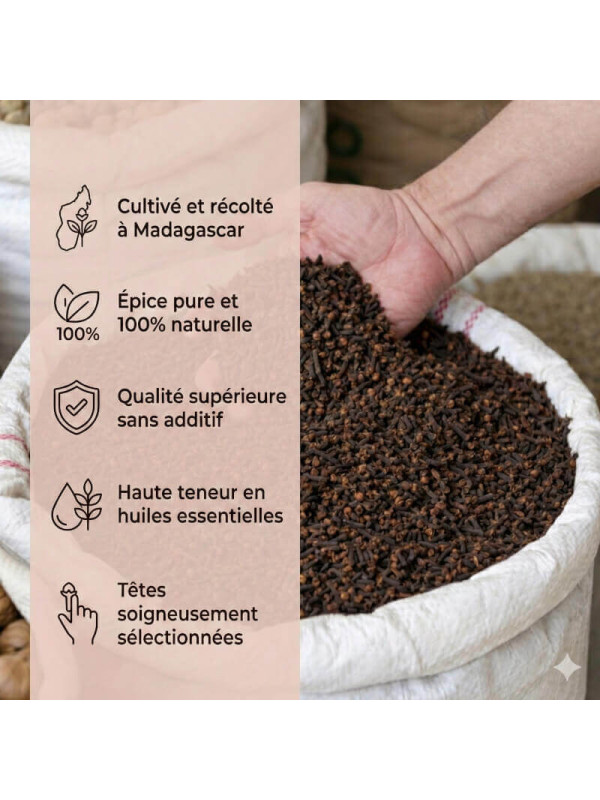 Excellence de nos clous de girofle
