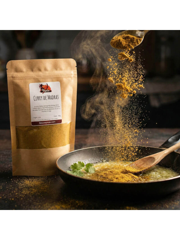 curry madras en action