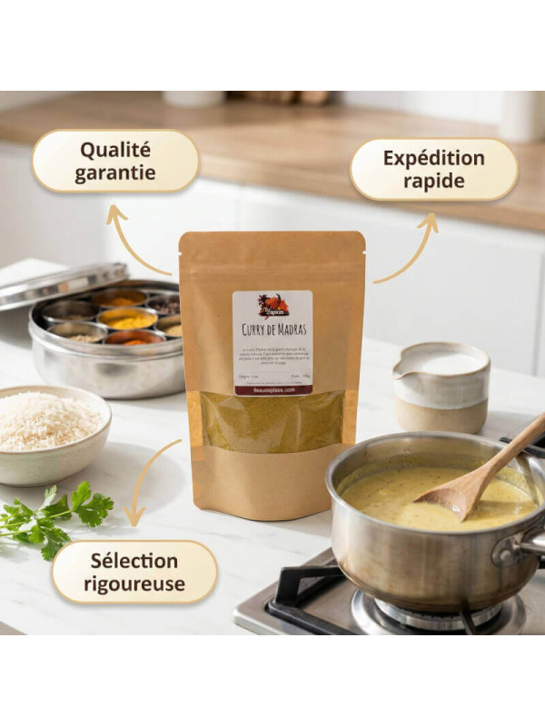 garanties curry madras