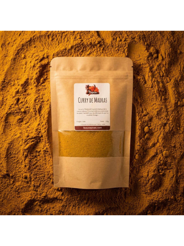 lit de curry madras