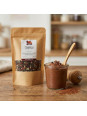 cinq baies sur mousse au chocolat