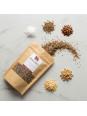sachet de sel trappeur sur la table