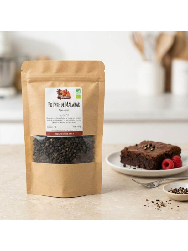 poivre malabar et brownies