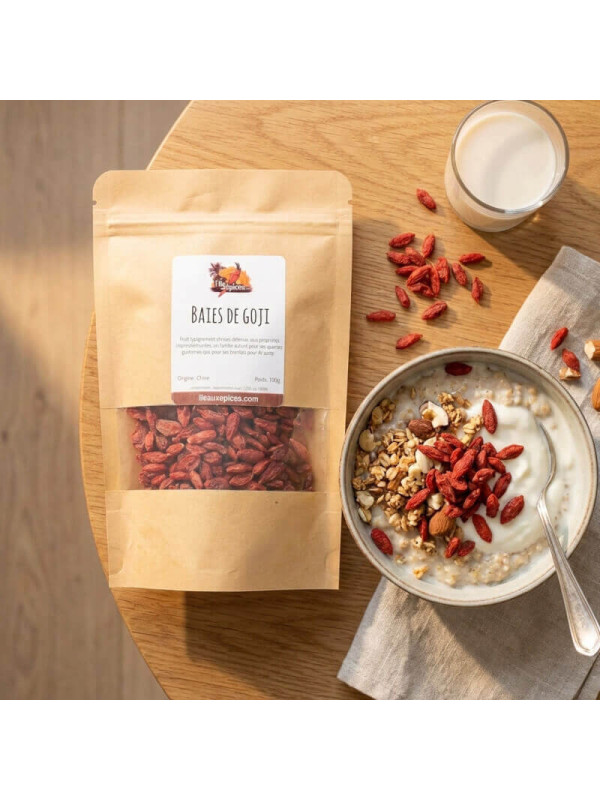 petite déjeuner baies de goji