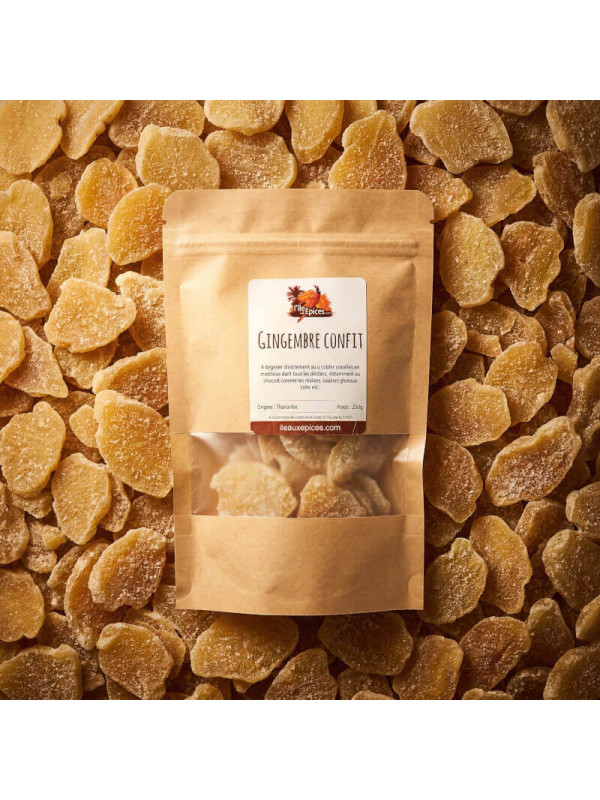 tapis de gingembre confit