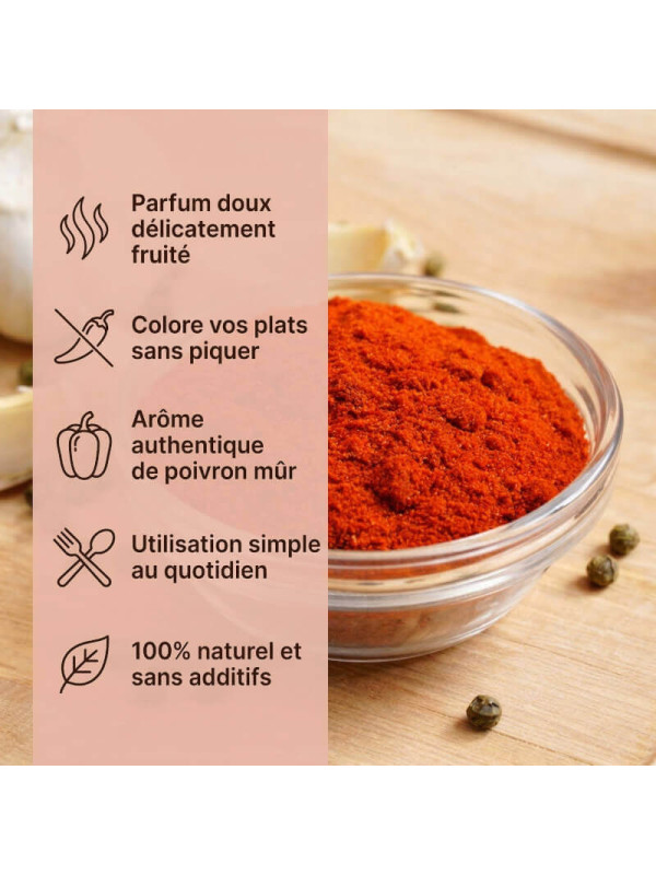 excellence de notre paprika