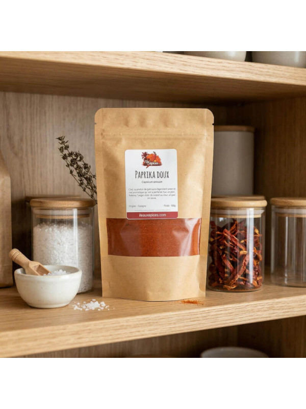 Paprika doux - Achat, utilisation et recettes - L'ile aux épices