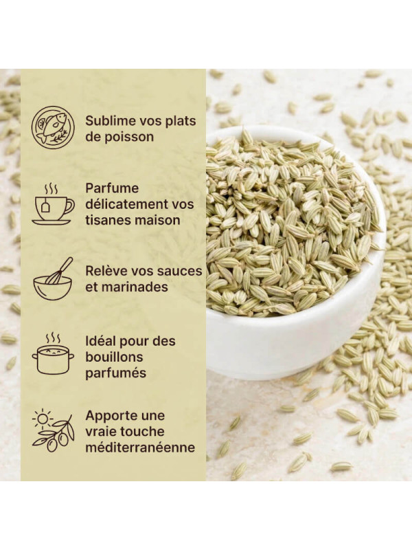usages graines de fenouil