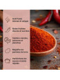 usage paprika fumé aop