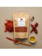 sachet de pimenton de la vera sur table