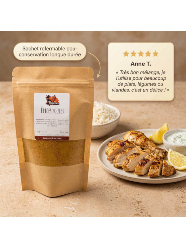 témoignage épices poulet